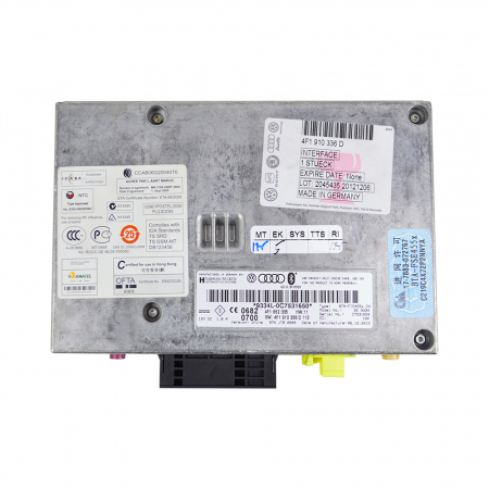 Calculator telefon pentru Audi A8 Q7 4L A6 4F 4E A4 8K A5 4F1910336D - piesa originala si NOUA. [2]