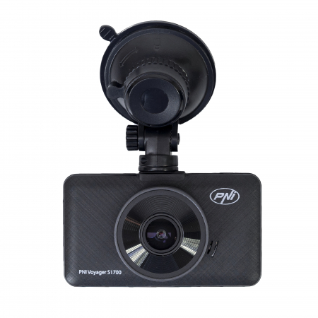Camera auto DVR PNI Voyager S1700 4K UHD, ecran 3 inch, inregistrare ciclica, monitorizare parcare, detectie miscare, alimentare 12V/24V [8]