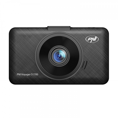 Camere auto - Camera auto DVR PNI Voyager S1700 4K UHD, ecran 3 inch, inregistrare ciclica, monitorizare parcare, detectie miscare, alimentare 12V/24V