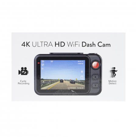 Camera auto DVR PNI Voyager S2500 WiFi, 4K UHD, ecran 2 inch, inregistrare ciclica, monitorizare parcare, detectie miscare, inregistrare video si audio, alimentare 12V/24V [11]