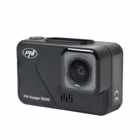 Camera auto DVR PNI Voyager S2500 WiFi, 4K UHD, ecran 2 inch, inregistrare ciclica, monitorizare parcare, detectie miscare, inregistrare video si audio, alimentare 12V/24V [7]
