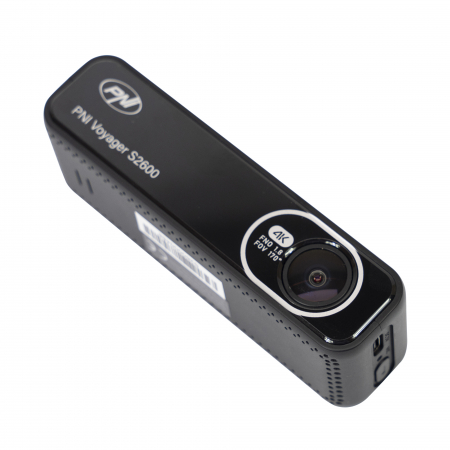 Camera auto DVR PNI Voyager S2600 WiFi, 4K Ultra HD, GPS, fara display, functie Monitorizare parcare, G-sensor, inregistrare video si audio, alimentare 12V/24V [12]