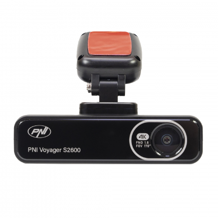 Camera auto DVR PNI Voyager S2600 WiFi, 4K Ultra HD, GPS, fara display, functie Monitorizare parcare, G-sensor, inregistrare video si audio, alimentare 12V/24V [4]