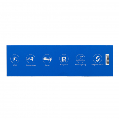 Camera auto DVR PNI Voyager S2800 UHD 4K 170° incorporata in oglinda retrovizoare, 9.66 inch, touchscreen IPS, monitorizare parcare, G-Sensor, slot card micro SD, USB-C, functie GPS, Wi-Fi, control di [4]