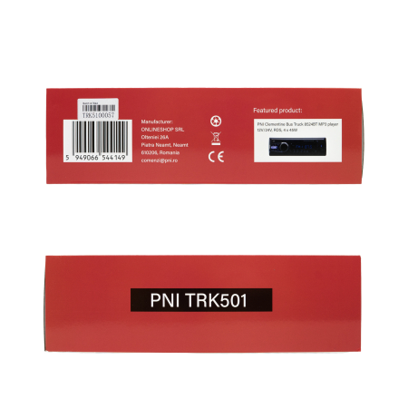 Camera de mers inapoi si monitor LCD wireless PNI TRK501 cu functie DVR, slot card micro SD, LED-uri IR, pentru camion [12]