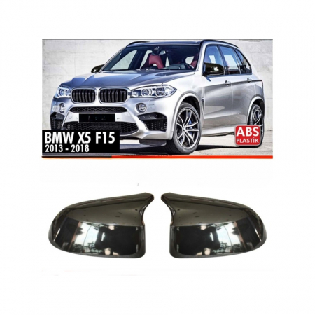 Accesorii pentru exterior - Capace oglinda tip BATMAN compatibile BMW X5 F15 (2013-2018)