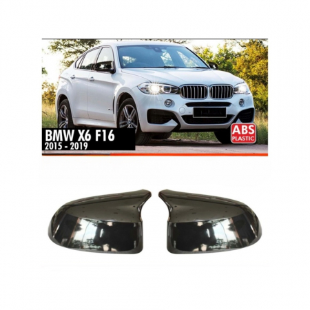 Accesorii pentru exterior - Capace oglinda tip BATMAN compatibile BMW X6 F16 (2014-2019)