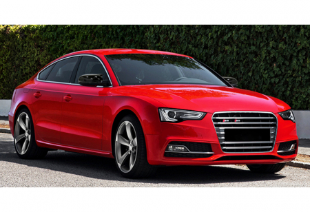 Capace Oglinzi auto - Capace oglinda tip BATMAN compatibile cu Audi A5 2007 - 2016 / B8 - B8 FL negru lucios