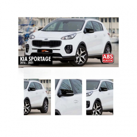Capace Oglinzi auto - Capace oglinda tip BATMAN compatibile Kia Sportage cu semnalizare in oglinda 2016-2021