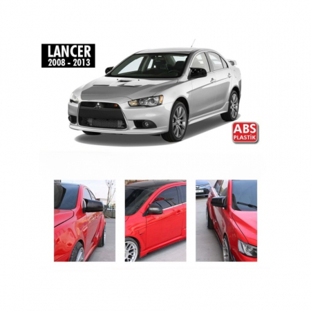 Capace Oglinzi auto - Capace oglinda tip BATMAN compatibile Mitsubishi Lancer (2008-2013)