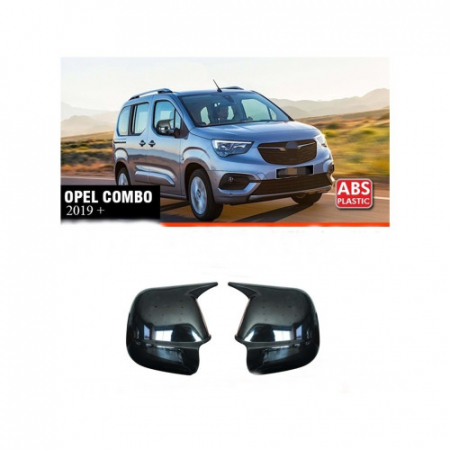 Capace Oglinzi auto - Set Capace oglinda tip BATMAN compatibile Opel Combo 2019-2024