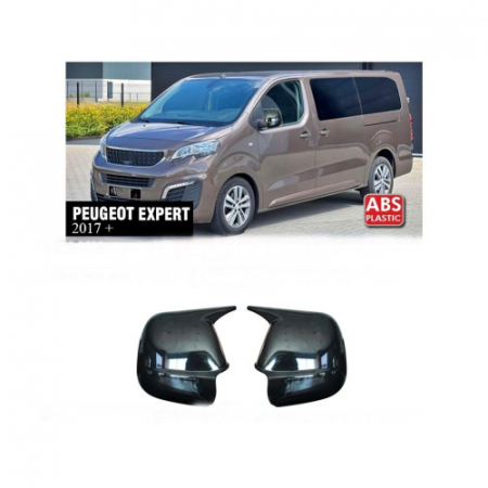 Capace Oglinzi auto - Set Capace oglinda tip BATMAN compatibile Peugeot Expert 2017 -2022