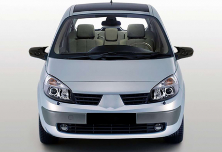 Capace Oglinzi auto - Capace oglinda tip BATMAN compatibile RENAULT SCENIC 2004-2009 negru lucios
