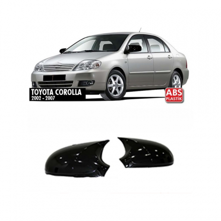 Capace oglinda tip BATMAN compatibile Toyota Corolla E120 (2002-2006) fara semnalizare in oglinda [0]