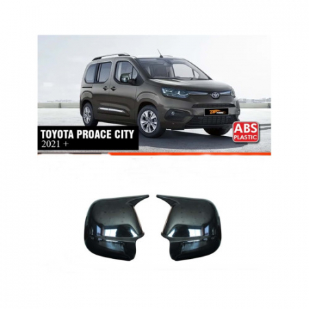 Capace Oglinzi auto - Set Capace oglinzi tip BATMAN compatibile Toyota Proace City 2021-2024