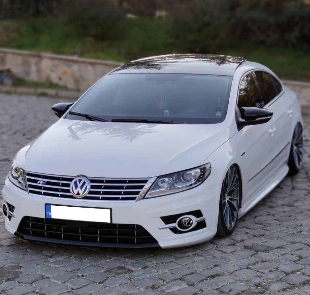 Capace Oglinzi auto - Capace oglinzi BATMAN  Volkswagen Passat CC (2008 - 2017) negru lucios