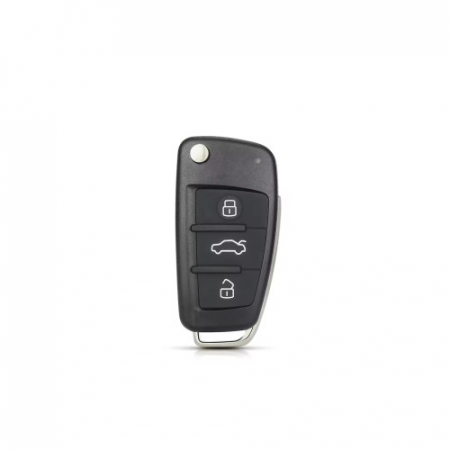 Carcase chei auto - Carcasa telecomanda compatibila Audi , cu lamela