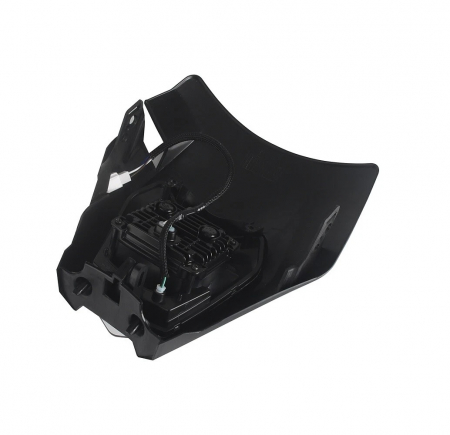 Carena si far LED fata pentru motociclete, Negru, cu faza scurta si lunga – Model universal pentru ENDURO / Trail / Streetfighter [6]