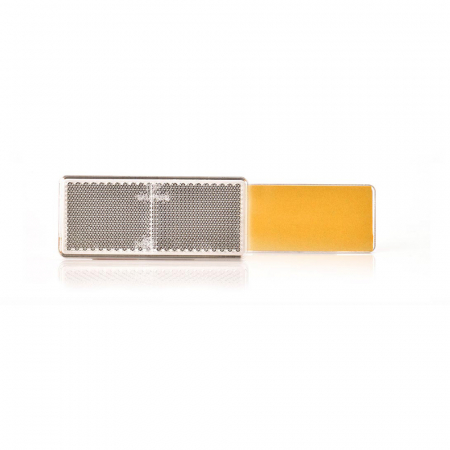 Lampi Camion/ Remorca - Catadioptru Dreptunghiular Cu Adeziv, 846 Up96X42, Alb