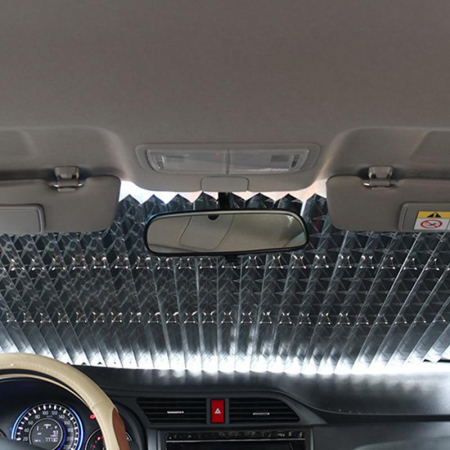 Noutati Real Auto - Parasolar auto retractabil Latime: 80cm.