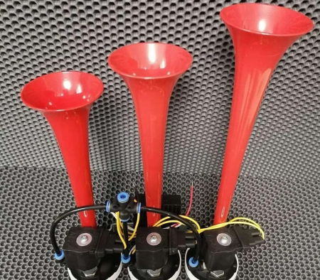 Claxon auto 3 tonuri 12V electric 125 dB [6]