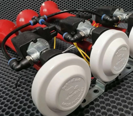 Claxon auto 3 tonuri 12V electric 125 dB [5]