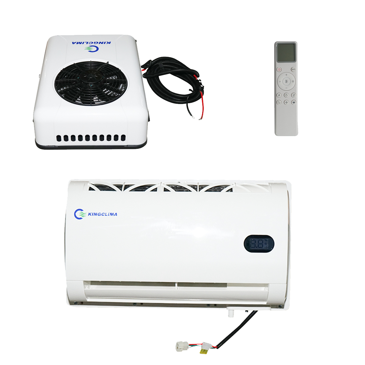 Clima stationara AC - Clima stationara AC universala 12V 2600W  8900BTU cu telecomanda