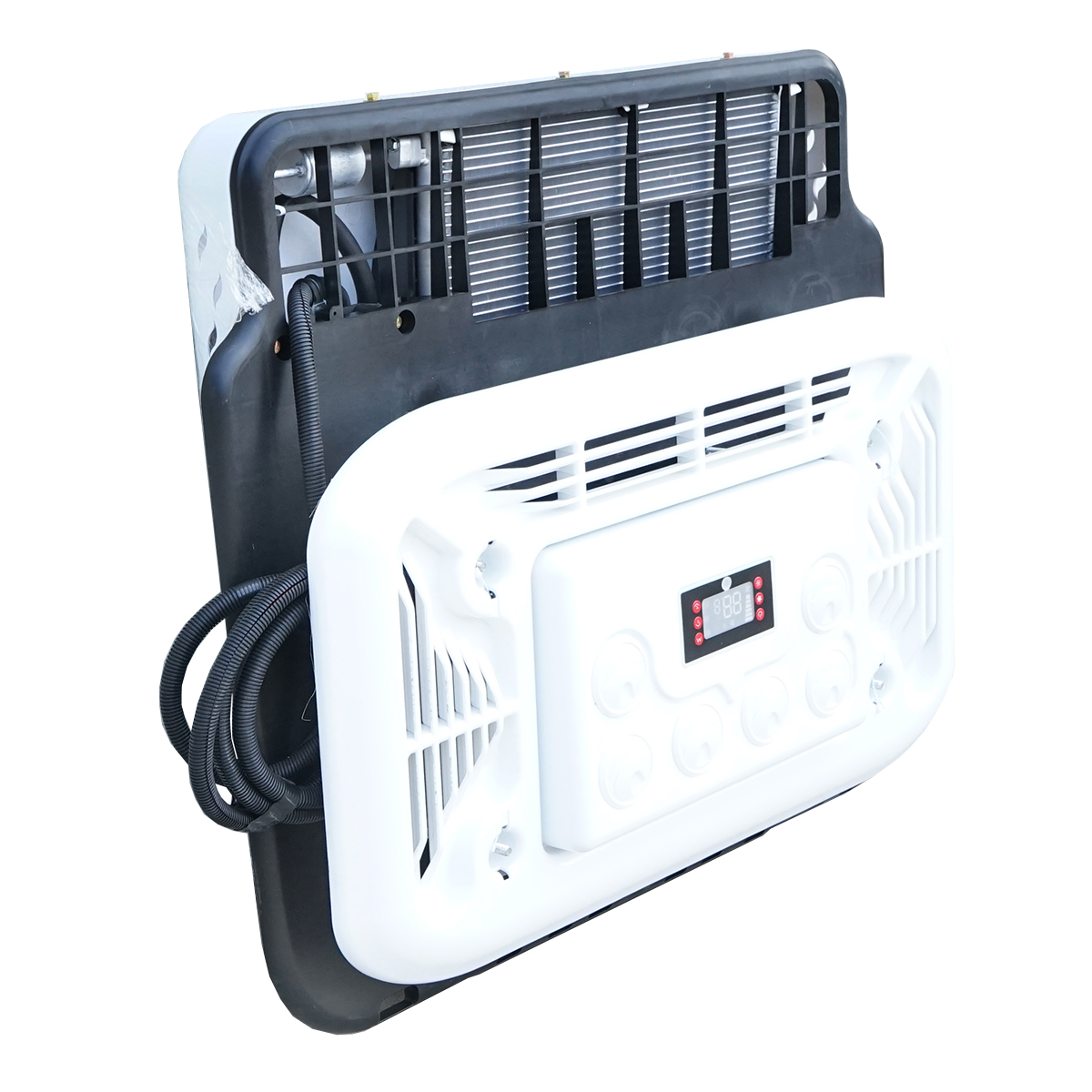 Clima stationara utilaje industriale AC universala 12V, 2600W, 8875BTU, 30A 970x858x150mm [4]