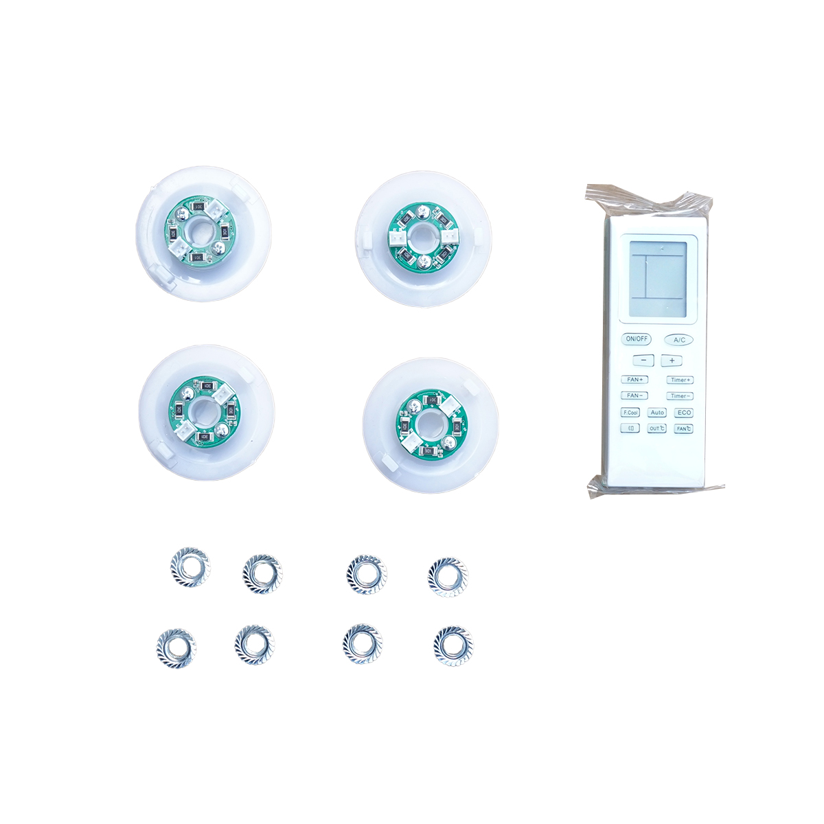 Clima stationara utilaje industriale AC universala 12V, 2600W, 8875BTU, 30A 970x858x150mm [9]