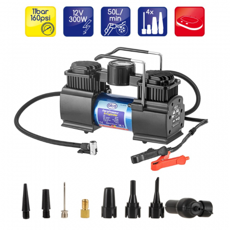 COMPRESOR AER 2 CILINDRI 12V 50L [4]