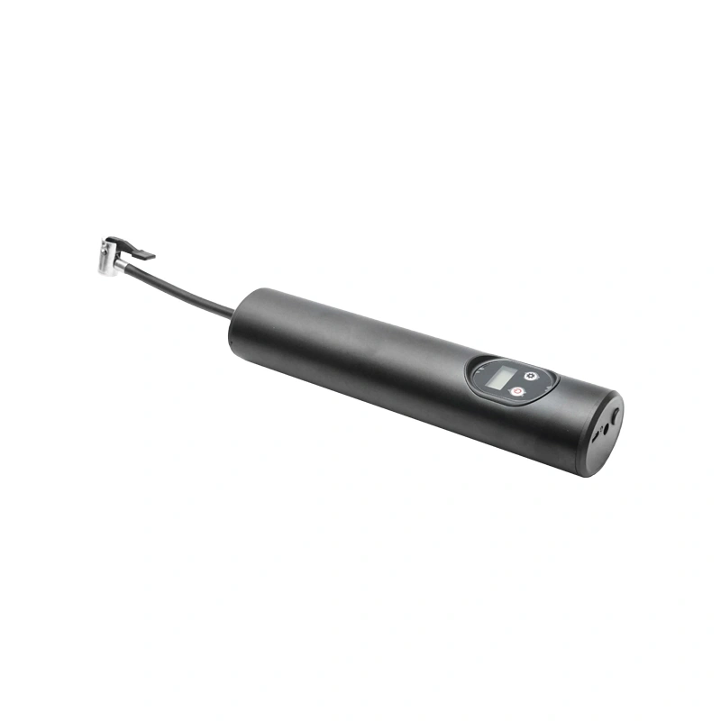 Compresor aer portabil negru 12,4V baterie 6000Am reincarcabila [4]