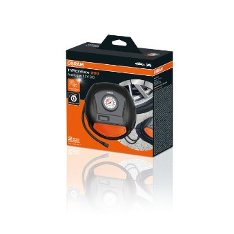 Electronice si electrice auto - Compresor Auto 12V 120 W cu afisaj analogic Tyreinflate 200 Osram