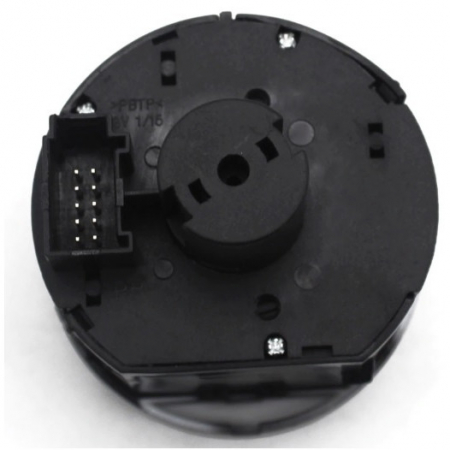 Comutator Bloc Lumini VW Golf 5 Passat B6 Caddy fara functie automata - Negru/Chrome [2]