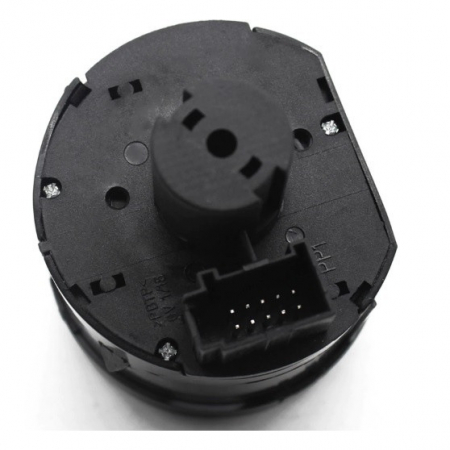 Comutator Bloc Lumini VW Golf 5 Passat B6 Caddy fara functie automata - Negru/Chrome [1]