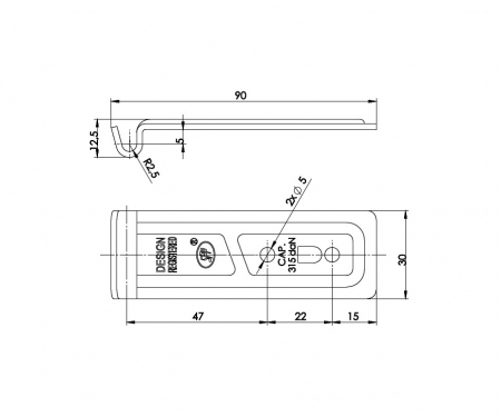 Contraplaca la inchizator Cod:Z-06 [1]