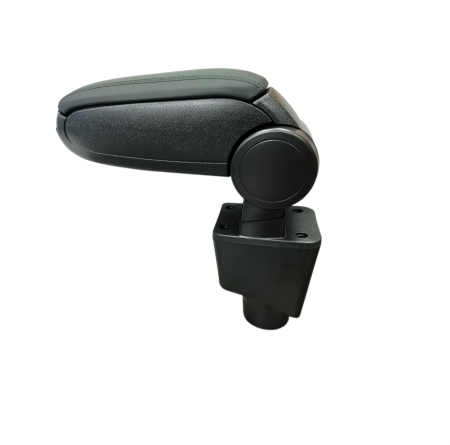 Accesorii pentru interior - Cotiera Auto pentru Dacia Sandero 2013+ si Logan 1 2004-2012 Dokker, Piele Ecologica, Negru