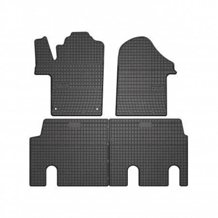 Mercedes - Set Covorase cauciuc compatibile Mercedes Vito III, Fata + Randul 1 Spate 2014 -2022