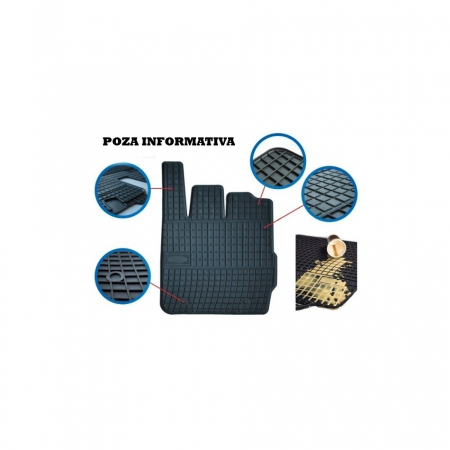 Covoare cauciuc compatibile Nissan Primastar, Randul 2 2006- [6]