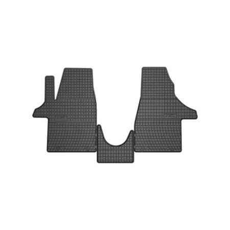 Import - Covorase cauciuc compatibile Volkswagen Transporter T6.1 Van randul 1 sofer si pasager 2019-2024