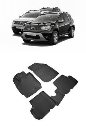 Dacia - Set Covorase Auto Cauciuc Umbrella Pentru Dacia Duster 4X4 (2017-2022)