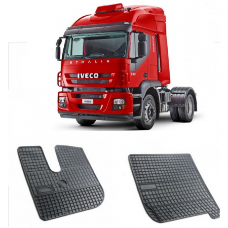 Iveco - Covoare cauciuc IVECO STRALIS 2002 - 2010 Cabina Mare