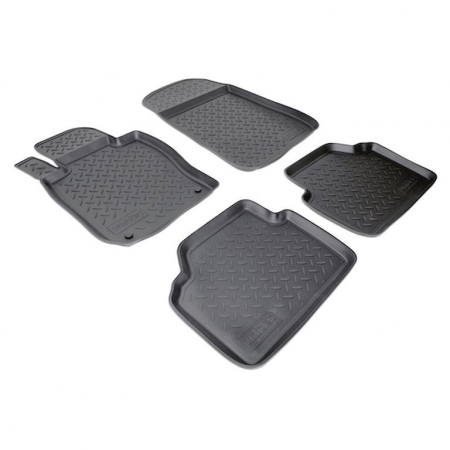 Covorase auto dedicate din cauciuc - Set Covorase cauciuc stil tavita BMW Seria 3 E46/E90/E91/E92  (1998-2012)