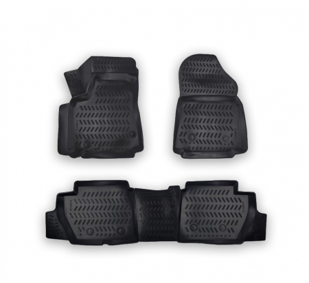 Citroen - Set Covorase cauciuc tavita compatibil Citroen Berlingo II Multispace 2008-2018