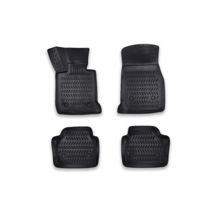Accesorii pentru interior - Set Covorase cauciuc tavita compatibile BMW Seria 3 F30/F31 (2011-2017)