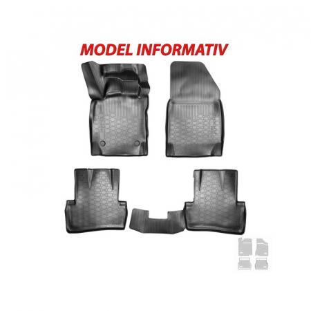 Set Covorase cauciuc tavita compatibile Citroen C1 2005-2014 [1]