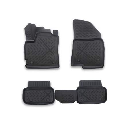 Dacia - Covoare cauciuc tavita compatibile Dacia Sandero III 2021-> Cod: 3D AP-1112 / A80-X150v2