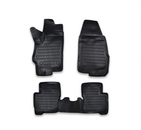 Accesorii pentru interior - Covoare cauciuc tavita compatibile Fiat Linea 2007-2014