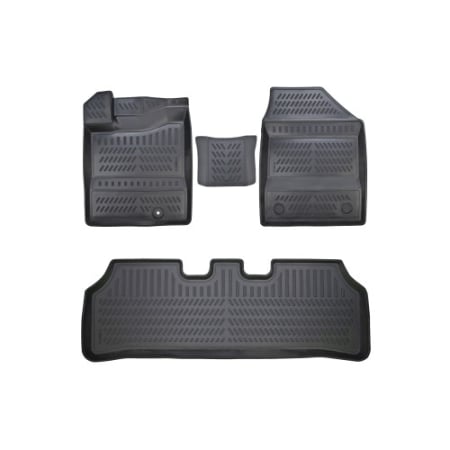 Accesorii pentru interior - Set Covorase cauciuc tavita compatibile Hyundai Inster e-Casper EV 2024-2025