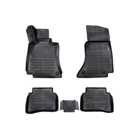 Accesorii pentru interior - Set Covorase cauciuc tavita  Mercedes Clasa E W214 2023-2025