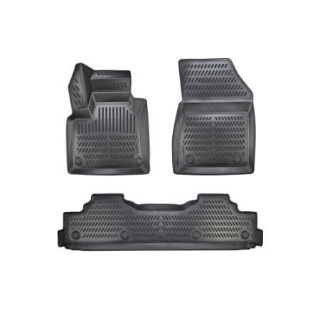 Accesorii pentru interior - Set Covorase cauciuc tavita compatibile Mercedes EQT MPV 2021-2025